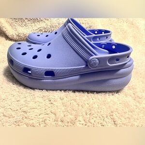 Purple Iconic Croc Comforts